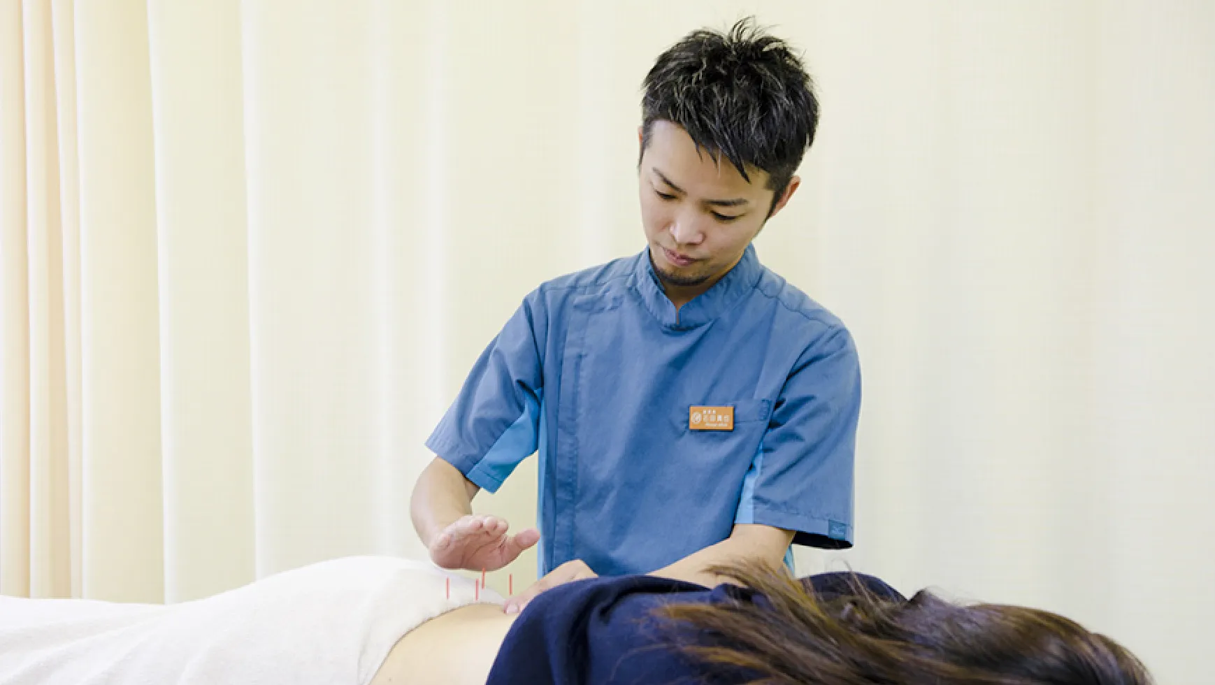 「自然治癒力」を最大限に引き出す、身体に無理のない根本施術